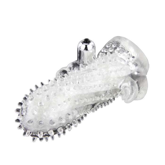 MANGA PARA PÉNIS COM ESTIMULADOR DE CLITORIS - BRAVE MAN