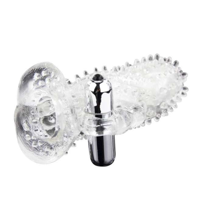 MANGA PARA PÉNIS COM ESTIMULADOR DE CLITORIS - BRAVE MAN