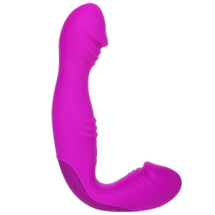 VIBRADOR STRAPLESS RECARREGÁVEL - ANGELO - PRETTY LOVE