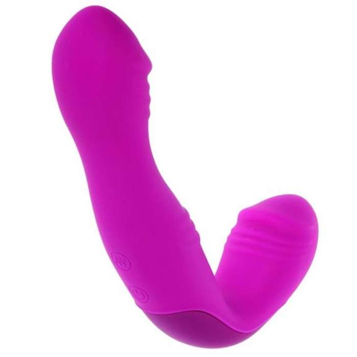 VIBRADOR STRAPLESS RECARREGÁVEL - ANGELO - PRETTY LOVE