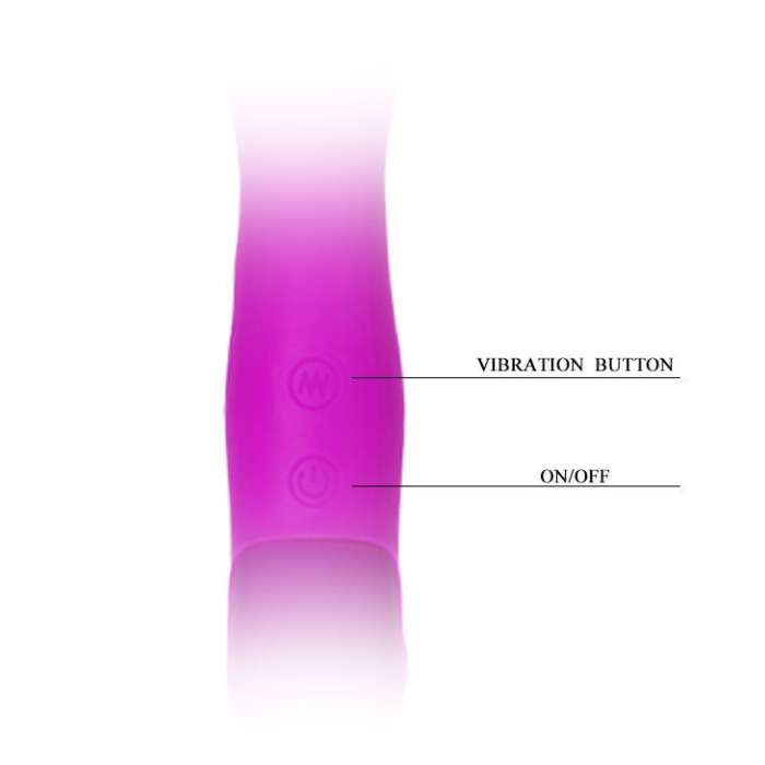 VIBRADOR STRAPLESS RECARREGÁVEL - ANGELO - PRETTY LOVE