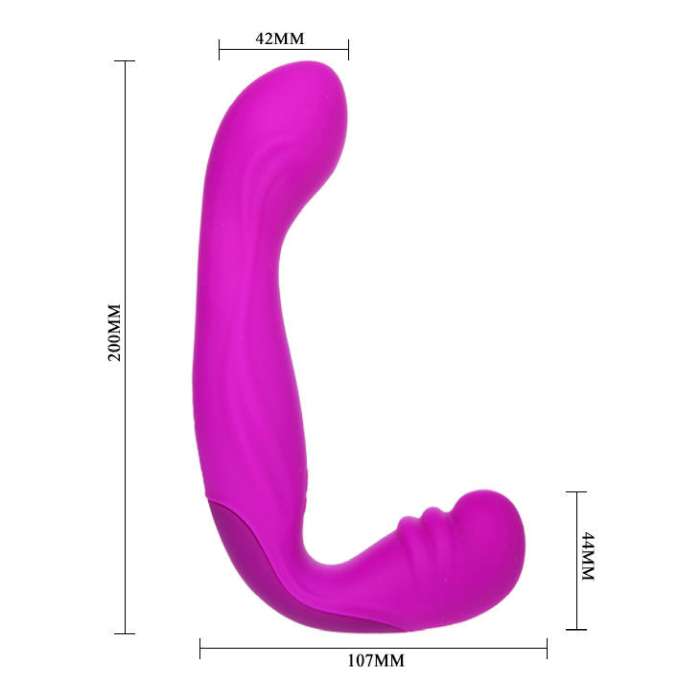 VIBRADOR STRAPLESS RECARREGÁVEL - BEAU - PRETTY LOVE