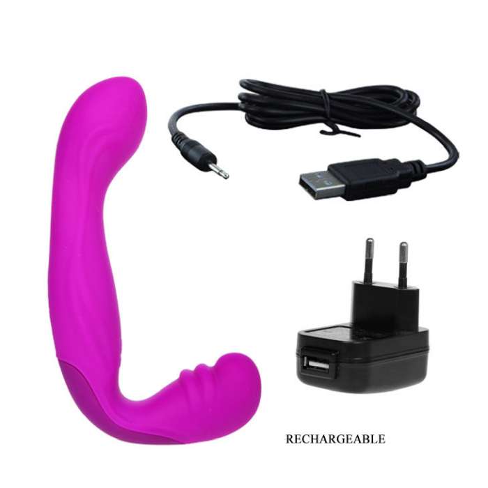 VIBRADOR STRAPLESS RECARREGÁVEL - BEAU - PRETTY LOVE