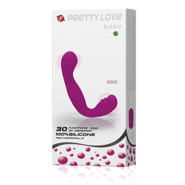 VIBRADOR STRAPLESS RECARREGÁVEL - BEAU - PRETTY LOVE