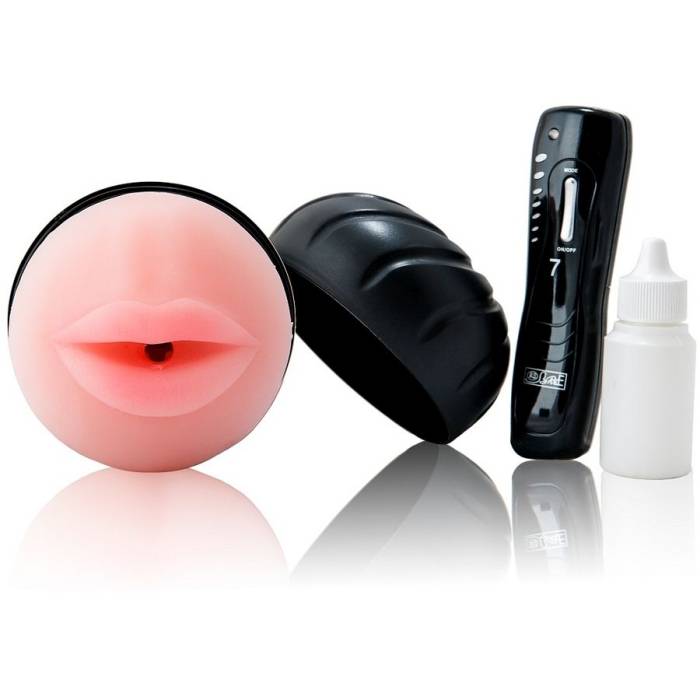 BAILE - MASTURBADOR BOCA COM VIBRADOR 7 RITMOS