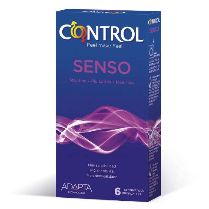 CONTROL - PRESERVATIVOS - 6 UNIDADES
