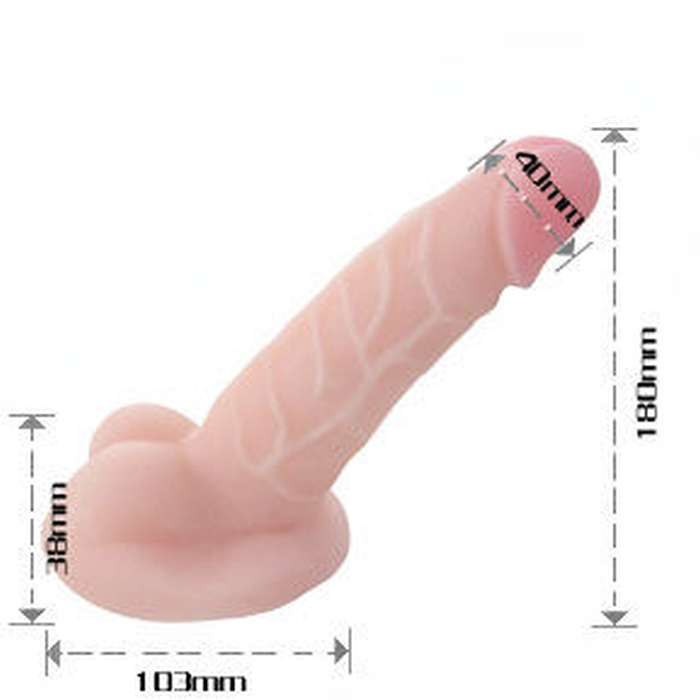 DILDO REALISTICO - BAILE DILDOS