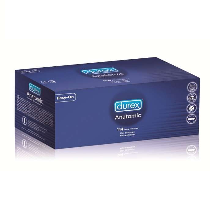 PRESERVATIVOS - DUREX ANATOMIC 144 UNIDADES