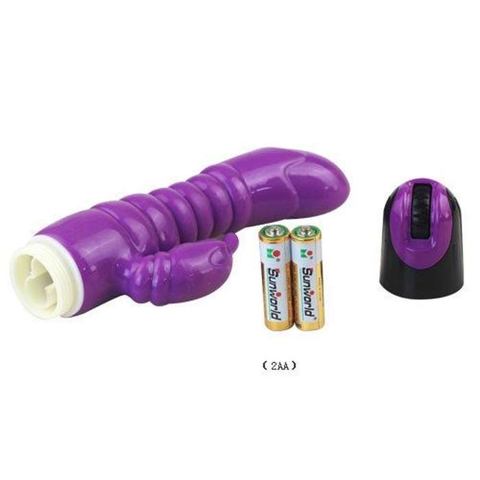 VIBRADOR COM ESTIMULAÇÃO DE CLITORIS E PONTO G - BAILE VIBRATORS