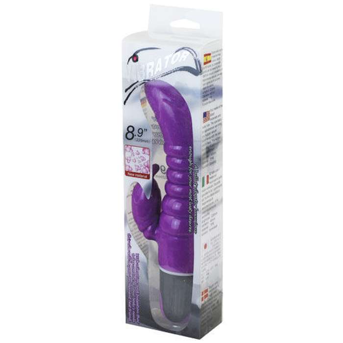 VIBRADOR COM ESTIMULAÇÃO DE CLITORIS E PONTO G - BAILE VIBRATORS