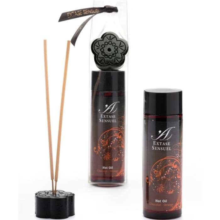 OLEO MASSAGEM QUENTE - EXTASE SENSUEL CHOCOLAT-ORANGE 100ML