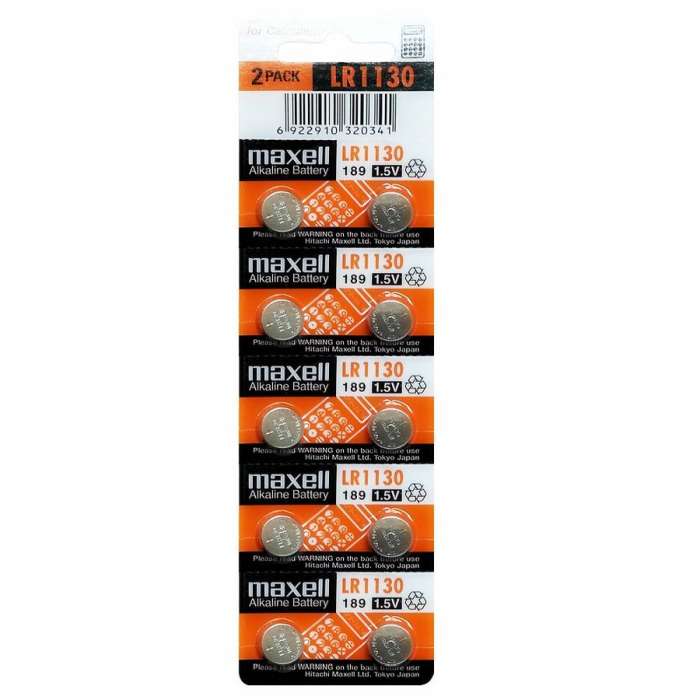 BATERIAS ALCALINAS LR1130 1,5V