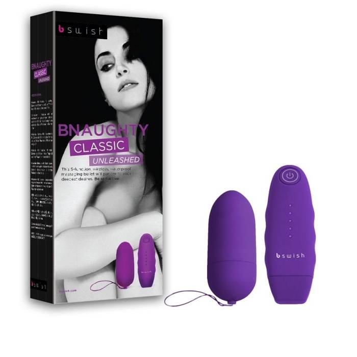 BNAUGHTY UNLEASHED CLASSIC LILA CONTROL REMOTO