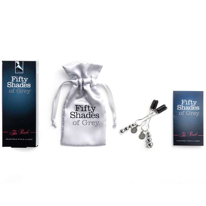 PINÇAS AJUSTÁVEIS PARA MAMILOS - FIFTY SHADES OF GREY