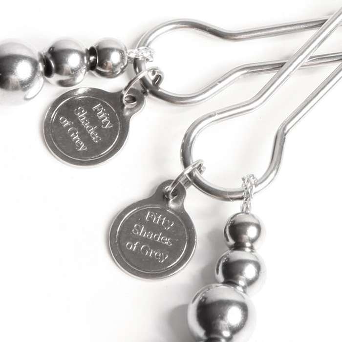 PINÇAS AJUSTÁVEIS PARA MAMILOS - FIFTY SHADES OF GREY