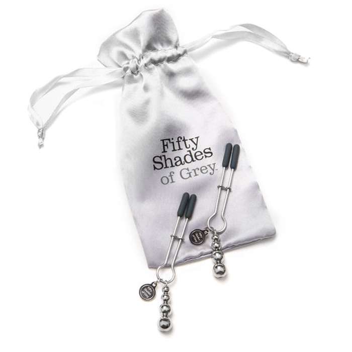 PINÇAS AJUSTÁVEIS PARA MAMILOS - FIFTY SHADES OF GREY