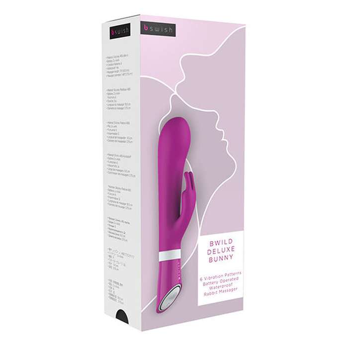 VIBRADOR COM ESTIMULADOR CLITORIS - B SWISH BWILD DELUXE