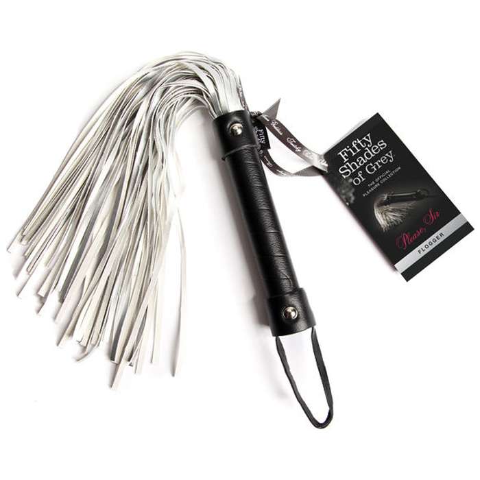 CHICOTE DE COURO FALSO - FIFTY SHADES OF GREY