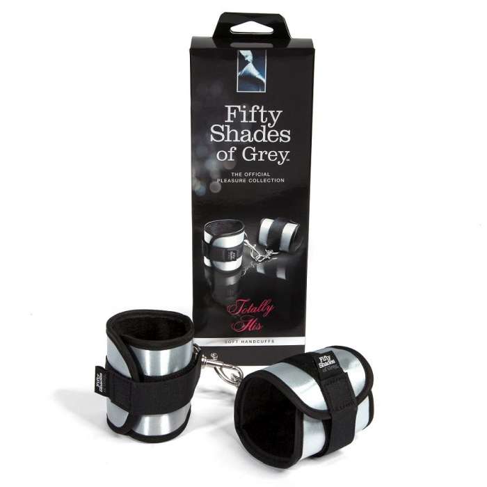 ALGEMAS DE CETIM E VELUDO - FIFTY SHADES OF GREY