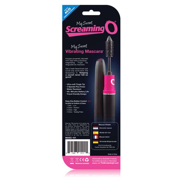 RIMEL COM VIBRAÇÃO - SCREAMING O