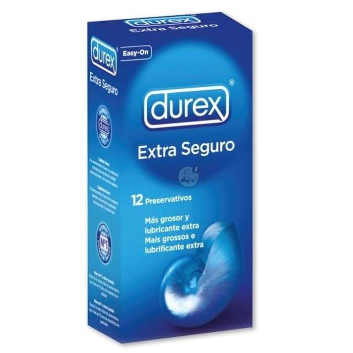 PRESERVATIVOS - UNIDADES DUREX EXTRA SECURE 12