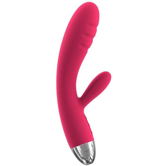 VIBRADOR COM ESTIMULADOR DE CLITÓR...