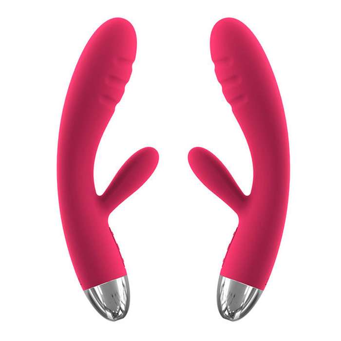 VIBRADOR COM ESTIMULADOR DE CLITÓRIS - SVAKOM