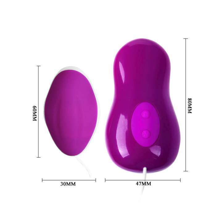 PRETTY LOVE FLIRTATION - OVO VIBRADOR COM CONTROLO REMOTO