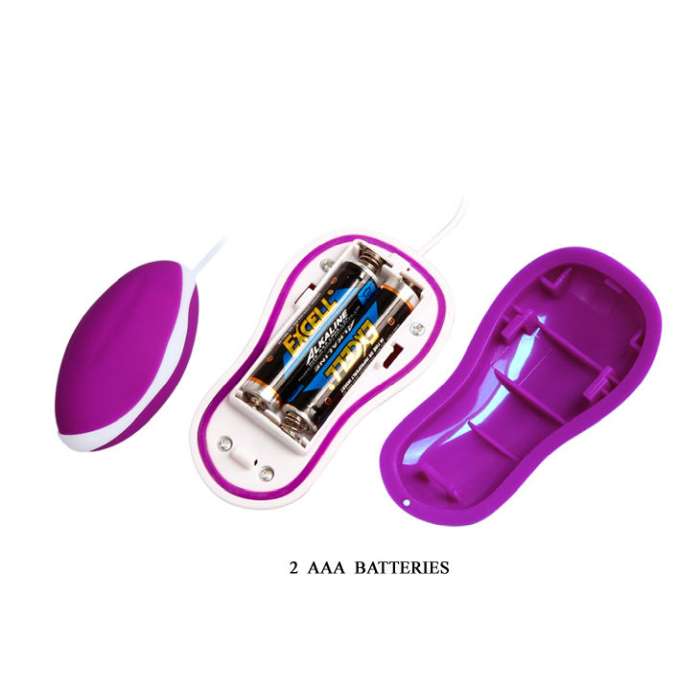PRETTY LOVE FLIRTATION - OVO VIBRADOR COM CONTROLO REMOTO