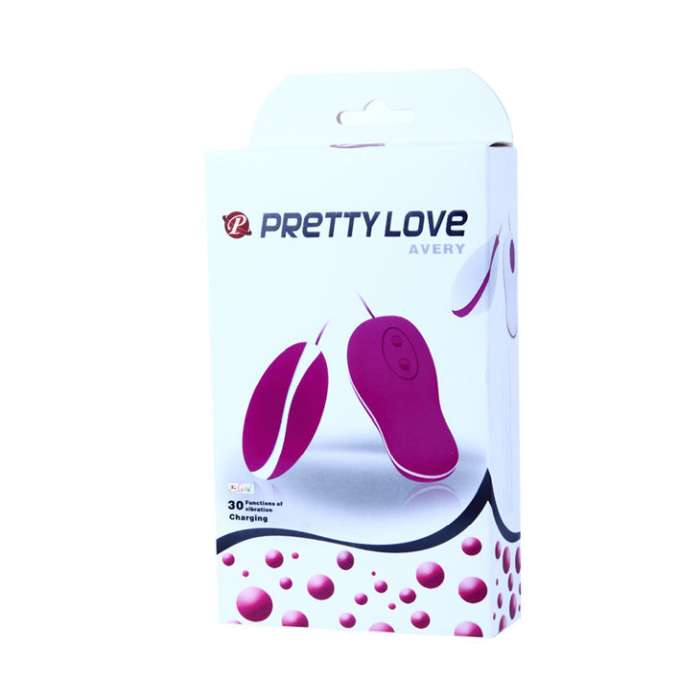 PRETTY LOVE FLIRTATION - OVO VIBRADOR COM CONTROLO REMOTO