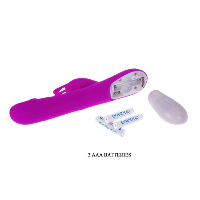 PRETTY LOVE FLIRTATION - VIBRADOR COM ESTIMULADOR CLITORIS ROBERT