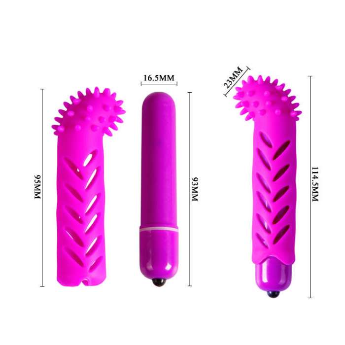 MINI BALA VIBRATÓRIA COM ESTIMULADOR 10 V