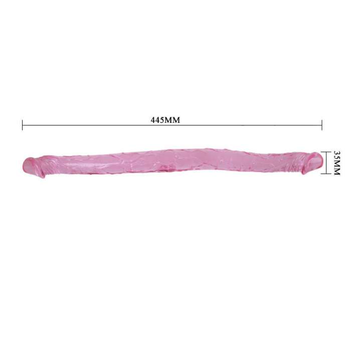 DILDO DUPLO PARA DUPLA PENETRAÇÃO