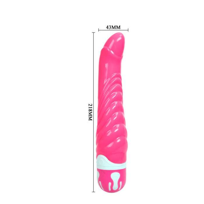 BAILE, O REALISTIC COCK PINK G-SPOT 21.8CM