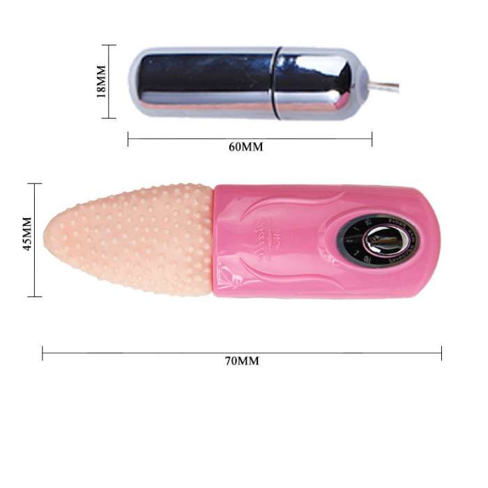 TONGUE MASSAGER 3 FUNÇÕES - BAILE VIBRATORS