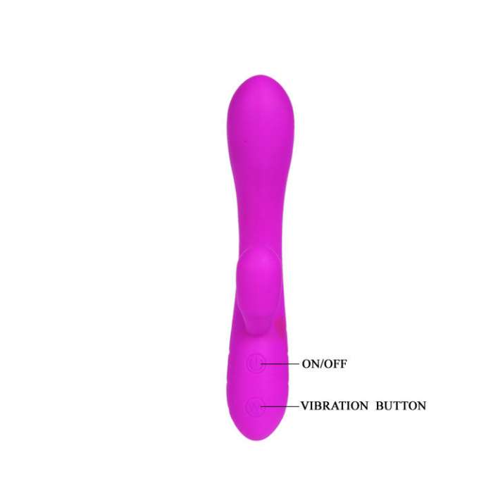 SMART PRETTY LOVE - VIBRADOR COM ESTIMULADOR CLITORIS VICTOR