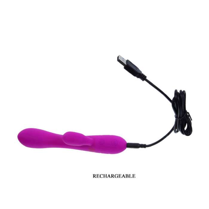 SMART PRETTY LOVE - VIBRADOR COM ESTIMULADOR CLITORIS VICTOR