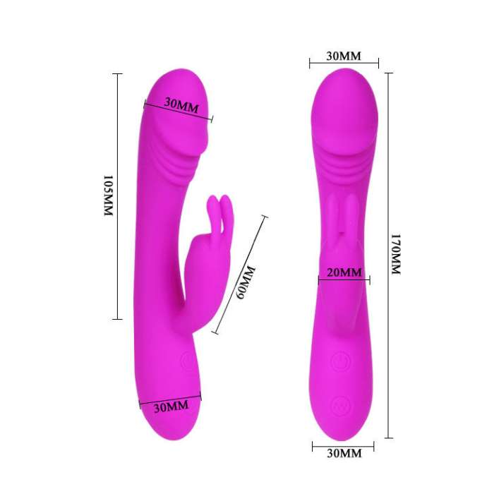 PRETTY LOVE SMART - VIBRADOR COM RABBIT 30 MODOS