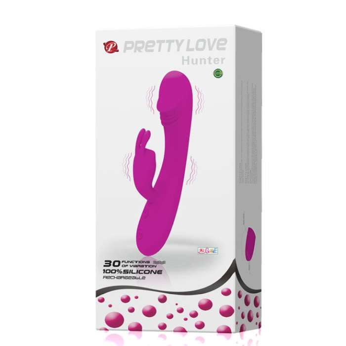 PRETTY LOVE SMART - VIBRADOR COM RABBIT 30 MODOS