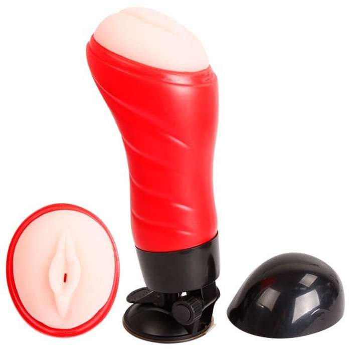 CRAZY BULL - SUCTION E VIBRAÇÃO - VAGINA MASTURBADOR