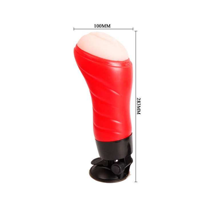 CRAZY BULL - SUCTION E VIBRAÇÃO - VAGINA MASTURBADOR