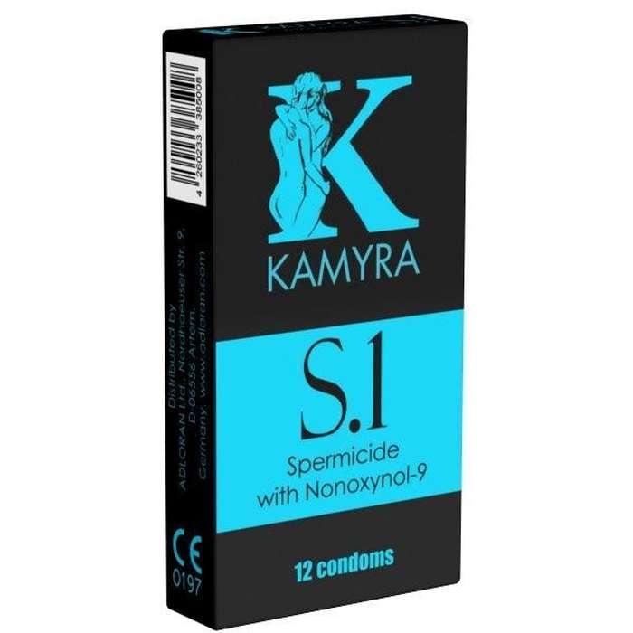 KAMYRA PRESERVATIVO ESPERMICIDA CO...