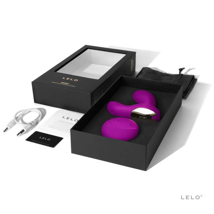 LELO HUGO DEEP ROSE PROSTATIC MASSAGER