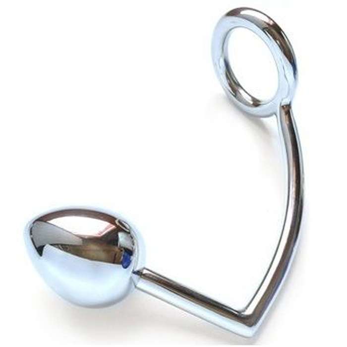 ANEL DE METALHARD COCK COM ANAL BEAD 45MM
