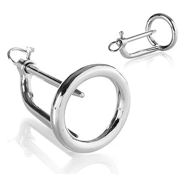 ANEL PARA PÉNIS COM PLUG ANAL - CHASTITY