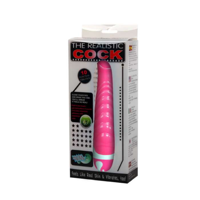 BAILE O REALISTIC COCK ROXO G-SPOT 21.8CM
