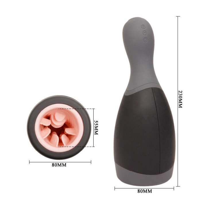 PRETTY LOVE MASTURBADOR RECARGABLE DEEP PLEASURE FOR MEN