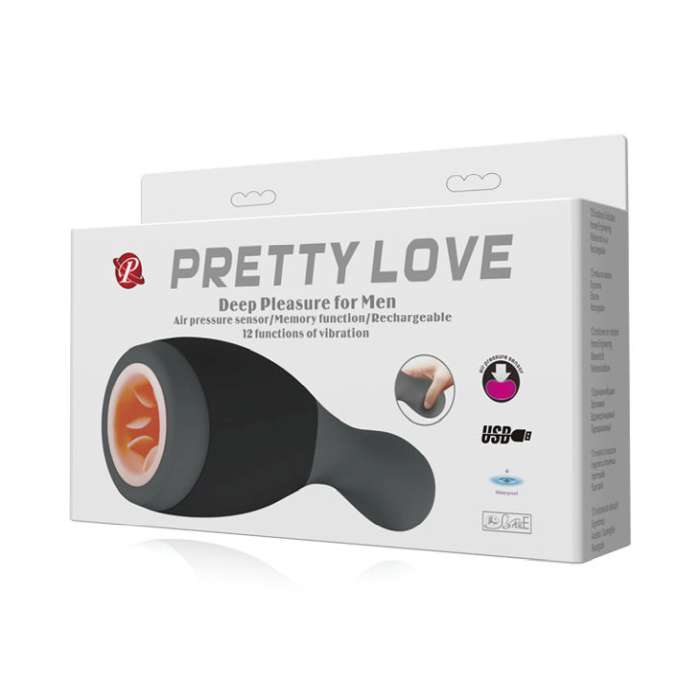 PRETTY LOVE MASTURBADOR RECARGABLE DEEP PLEASURE FOR MEN