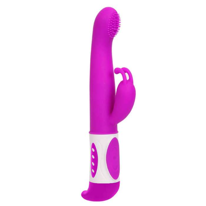 VIBRADOR G-SPOT COM ROTAÇÃO - PRETTY LOVE HUGH RABBIT