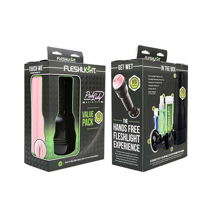 PACOTE DE VALOR ORIGINAL FLESHLIGHT PINK LADY